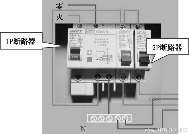 亚星游戏家用断路器的简介、选用原则、安装方法(图4)